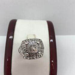 Sterling Silver Filled Men Ring Size 9 1/2