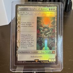 Summon: Knights Of The Round Foil 0036