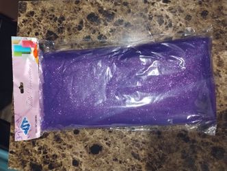 Sparkly Purple Tulle Decoration (Total Of 3)