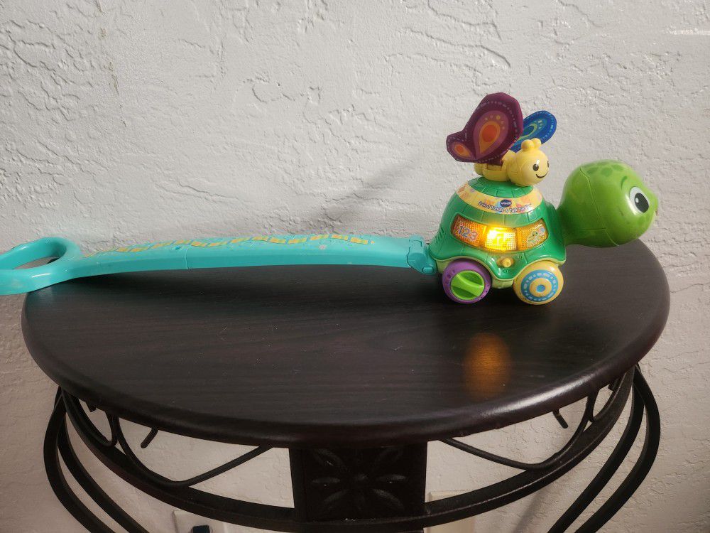 V Tech Push Turtle Baby / Toddler Toy