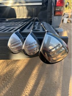 Taylormade Burner 2.0 driver and rescue set