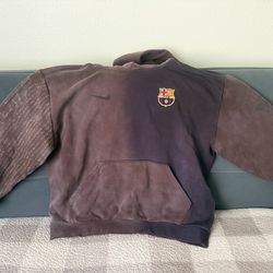 Travis Scott x Nike x fc Barcelona hoodie
