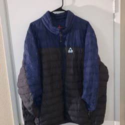 Gerry Men’s 3XL Gray/Blue Lite Weight Puffer Jacket 