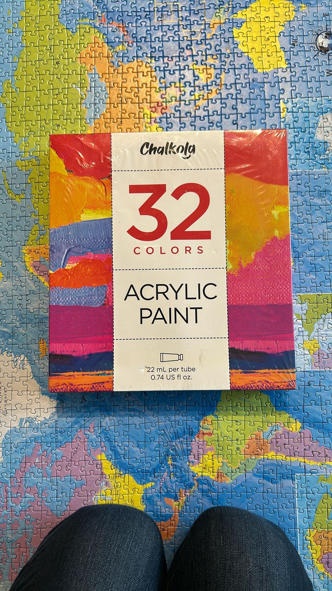 Acrylic Paint 32 Colors New
