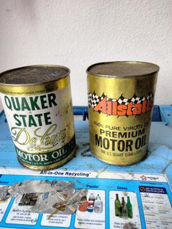 Vintage Oil Cans