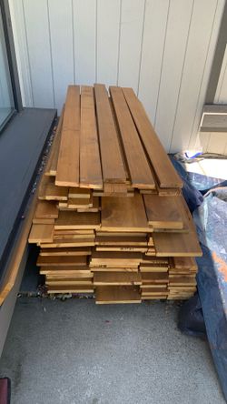 Stained pine