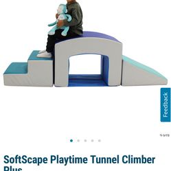 SoftScape Playtime Tunnel Climber Plus
