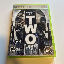 Army of Two (Microsoft Xbox 360, 2008) Xbox 360 Tested Working New Condition!!  