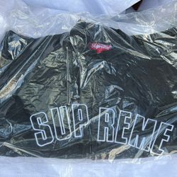 Supreme Arc Denim Coach Jacket Black 