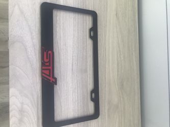 Subaru STI Black chrome License Plate Frame 