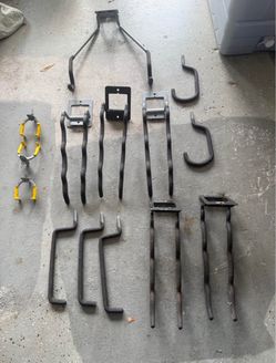 Hanging accessories for garage