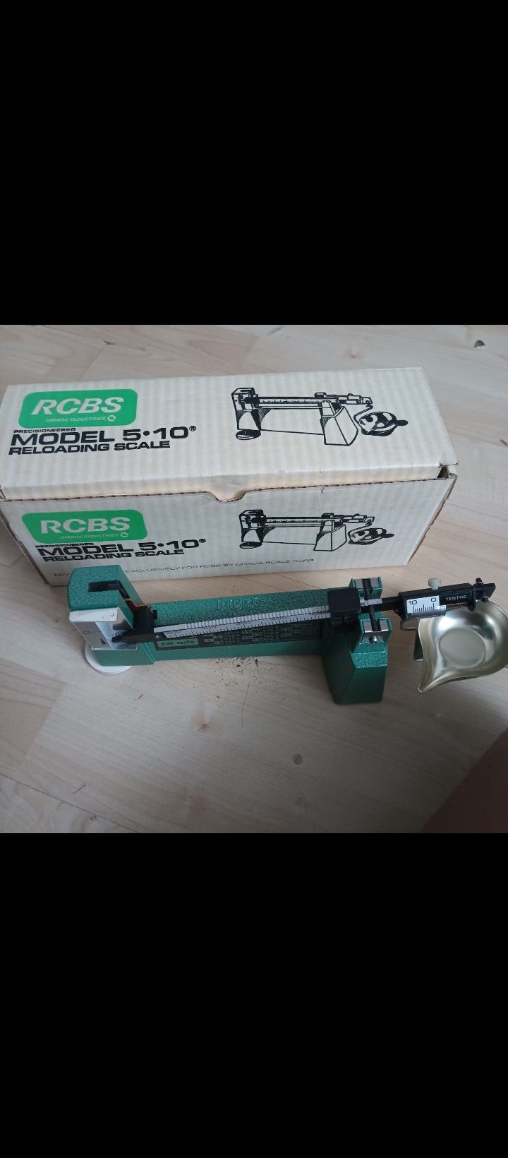 Reloading Balance Scale