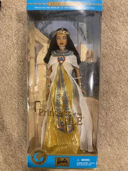 PRINCESS OF THE NILE Barbie 2001 Collectors Edition Dolls Of The World 