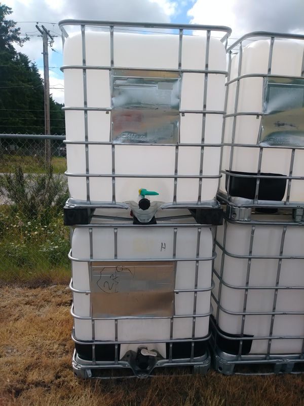 275 gallon food grade ibc tanks for sale in olympia, wa