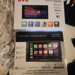 Wireless Car Play New Warranty Jvc Is 290 And Power Acoustic Is 140