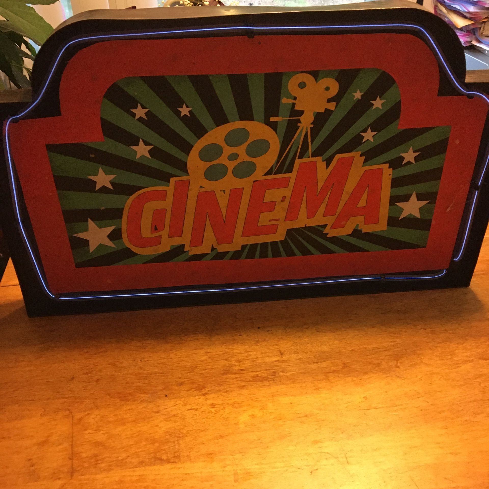 Cinema Neon Sign
