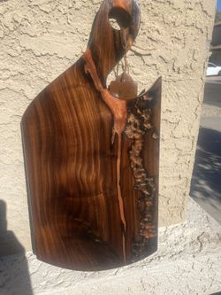 Handmade Walnut And Epoxy charcuterie Board