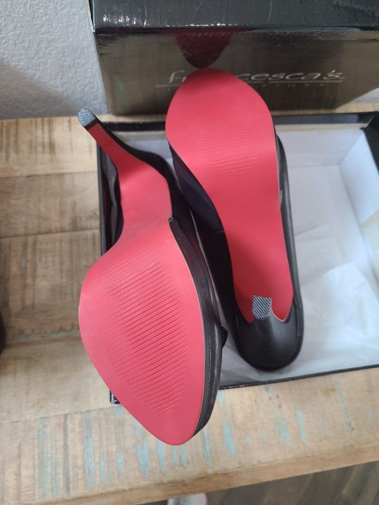 Red Sole High Heel Shoes