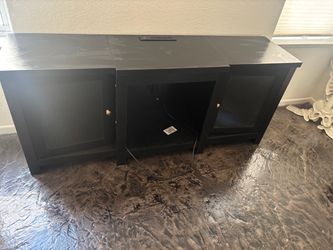 LED Black TV Stand