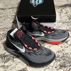 Nike Air Zoom GT Cut 2 Black Bright Crimson Size 5.5 Mens 7 Women’s Shoes New
