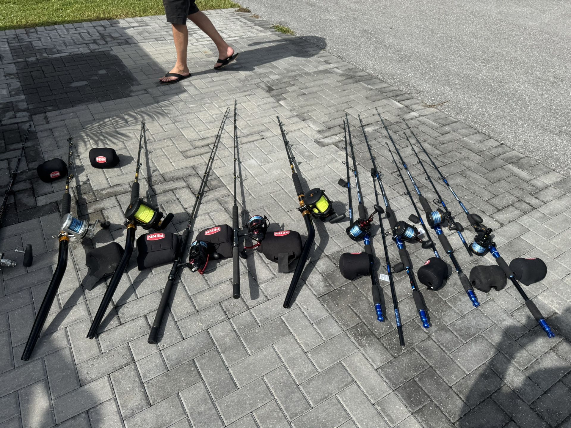 Never Used Fishing Reels And Poles