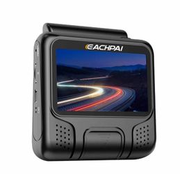 EACHPAI E100 Pro Dash Cam 4K Dash Cam 4K Night Vision Dash Cam with Wi-Fi, GPS and Rear Camera