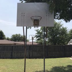 Basketball Hoop W/Sturdy Construction