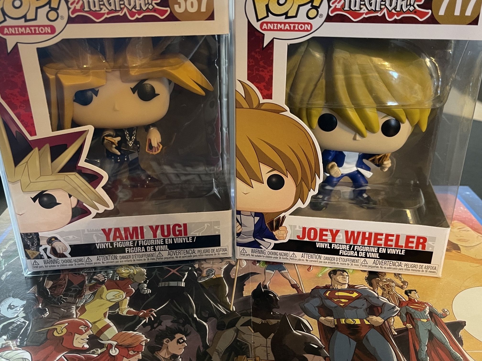 Bundle Funko Pop! Yu-Gi-Oh! Yami Yugi And Joey Wheeler