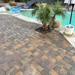 Paver Turf And Travertine 