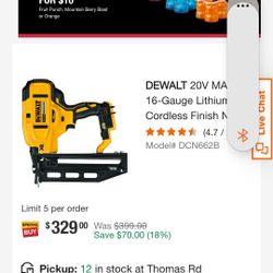 Dewalt Frame Gun 