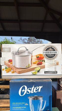 NEW 3 quart saucepan