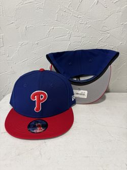 MLB New Era Philadelphia Phillies Blue Red Brim 9fifty SnapBack Hats 