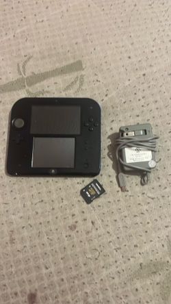 Black and Blue Nintendo 2DS