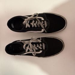 Used, VANS Old Skool Black & White Men Shoes 