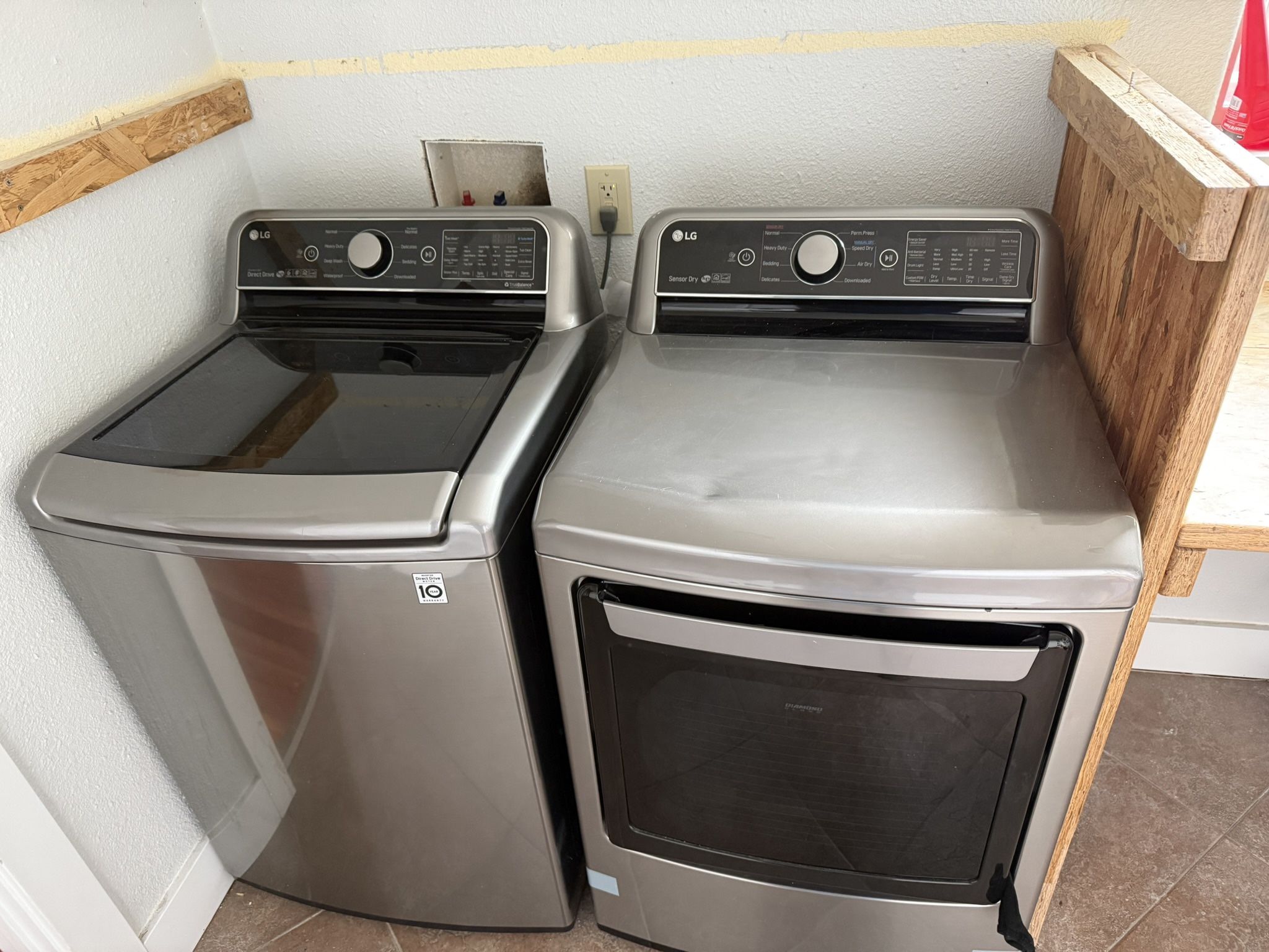 Washer And Dryer LG Machine