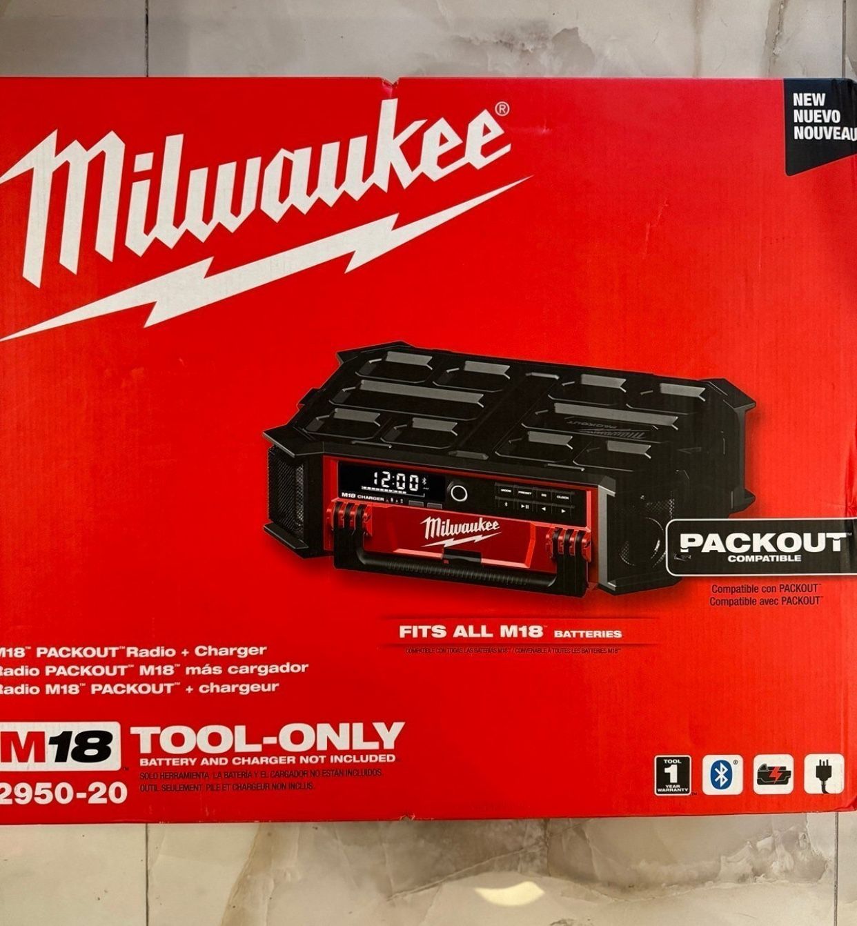 Milwaukee New Speaker Radio Bluetooth M18