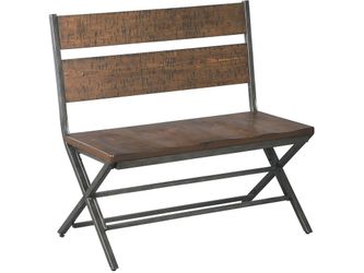 Luxury premium wood double bar stool