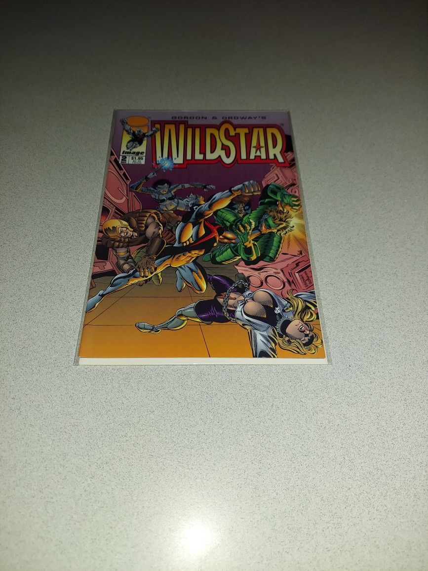 1993 WILDSTAR #2 COMIC BAGGED AND BOARDED 