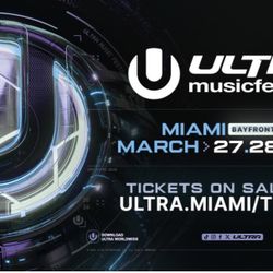 Ultra Tickets 2 Days sat & Sun