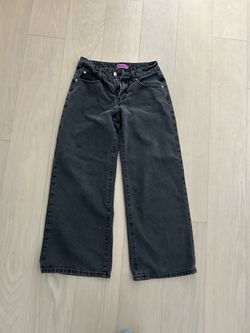 Edikted Low Rise Jeans Black Women’s Size XS