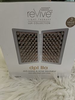 NIB reVive dpl lla Blue & Red Light Therapy Device for Face