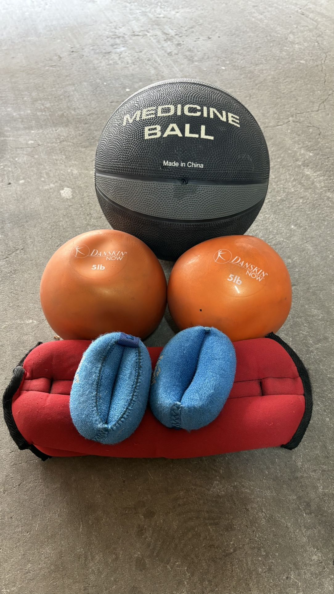 Workout Weights Medicine Balls Kettle Bell