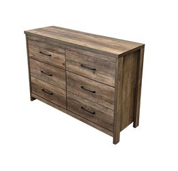 6-Drawer Lowboy Dresser