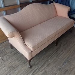 Ethan Allen Small Sofa And Chair And Ottoman 