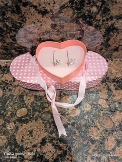 Crystal Drop Earrings with Gift Box