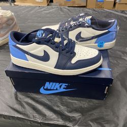 Jordan 1 Low UNC Obsidian Size 9