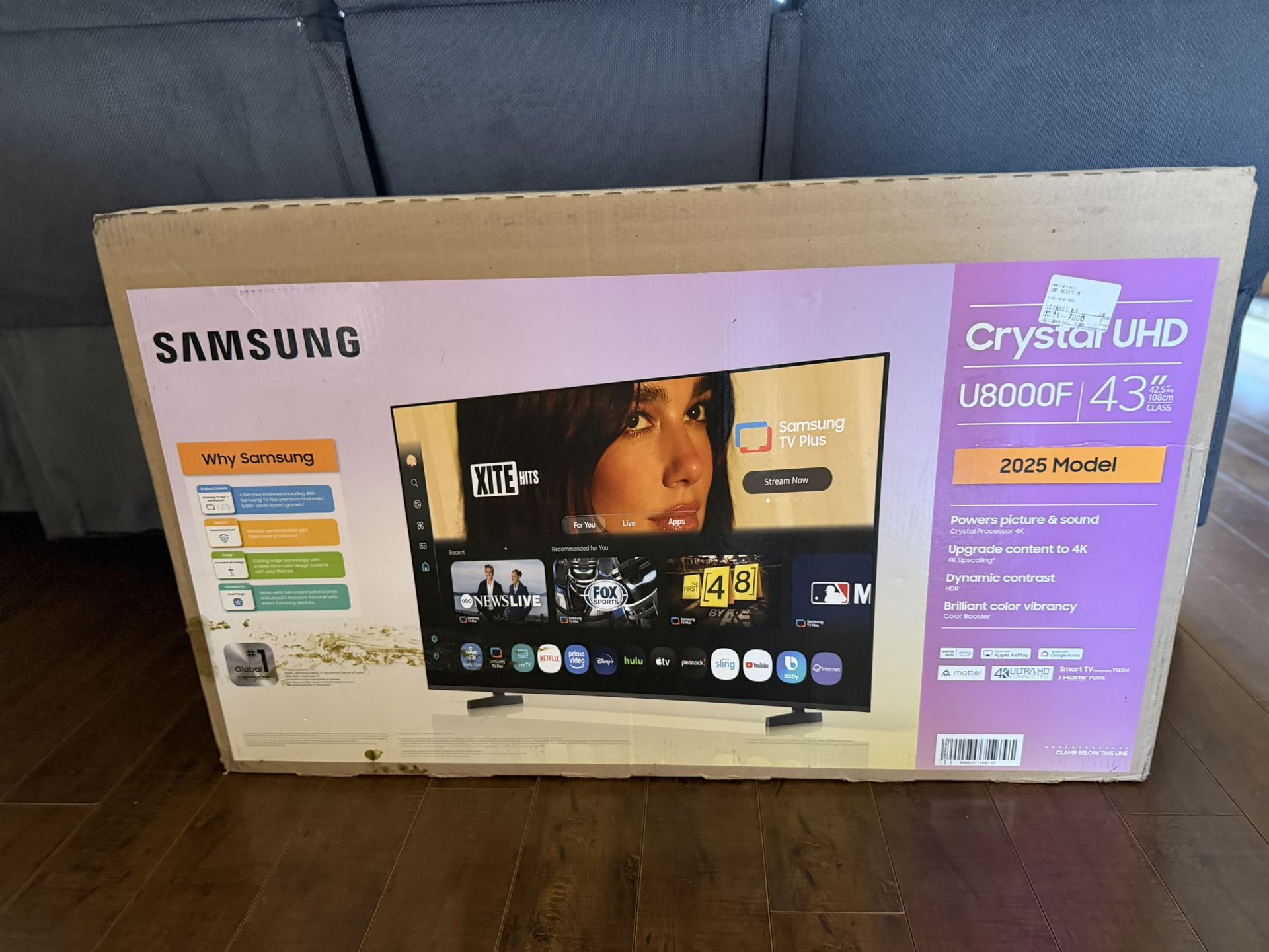 New Samsung TV