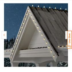 NEW 100 Warm White faceted C9 LED lights