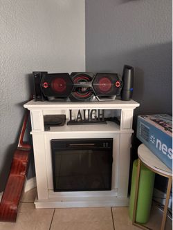 Free electric fire chimney