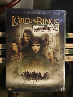 Lord of the rings DVD movie (New)
